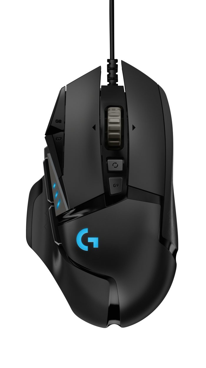 Logitech G502 Hero | Wired USB Gaming Mouse | HERO 25K Sensor | 25,600 DPI | 11 Programmable Buttons - New - Image 1