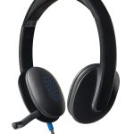 Logitech H540 | Stereo USB Headset | Noise-Cancelling Mic | On-Ear Design | Plug & Play – New