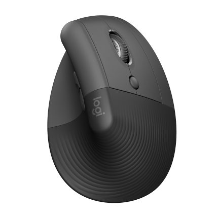 Logitech Lift | Wireless Ergonomic Mouse | Vertical Design | Graphite - New
