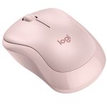 Logitech M240 | Wireless Bluetooth Mouse | Silent Clicks | Compact Design | Rose – New