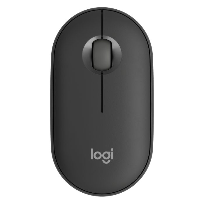 Logitech Pebble Mouse 2 M350s | Silent Clicks | Bluetooth & USB-C | Multi-Device | Ergonomic Design - New - Image 1