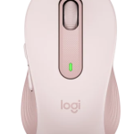 Logitech M650 Signature Wireless Mouse | Bluetooth | Silent Click | Ergonomic Design | Rose – New
