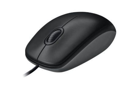 Logitech M90 | Wired USB Mouse | Ambidextrous Design | Optical Tracking | Plug & Play - New