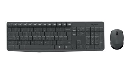 Logitech MK235 | Wireless Keyboard & Mouse Combo | USB Nano Receiver | Full-Size Layout - New