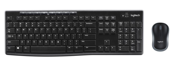 Logitech MK270 | Wireless Keyboard & Mouse Combo | USB Receiver | Long Battery Life | Compact Design - New - Image 1