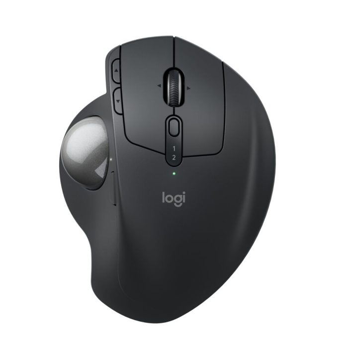 Logitech MX Ergo S | Wireless Trackball Mouse | Bluetooth & USB | Precision Scroll | Ergonomic Design - New - Image 1