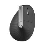 Logitech MX Vertical | Wireless Ergonomic Mouse | Bluetooth | Silent | Graphite – New