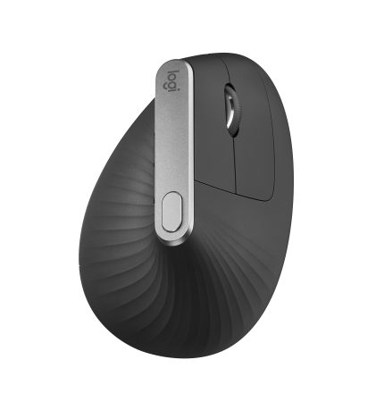 Logitech MX Vertical | Wireless Ergonomic Mouse | Bluetooth | Silent | Graphite – New