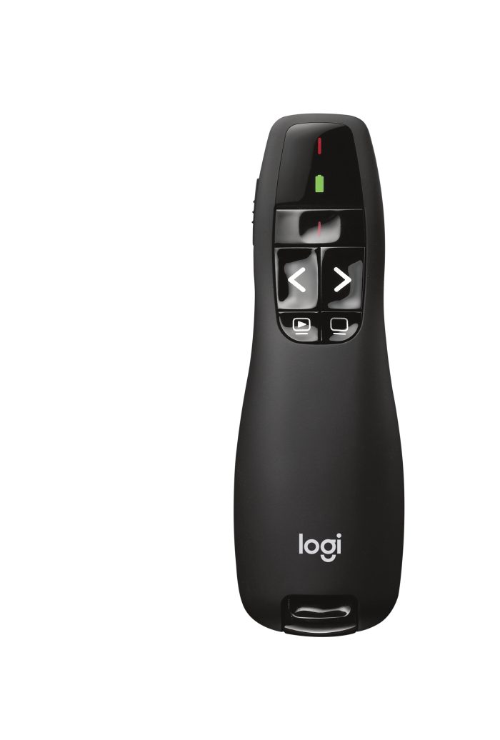 Logitech-R400 Logitech R400 | Wireless Laser Presenter | USB Receiver | 15m Range | Plug-and-Play - New - Image 1