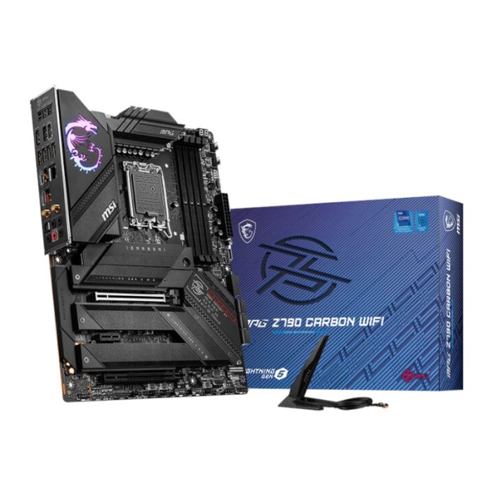 MSI MPG Z790 CARBON WIFI DDR5 LGA1700 ATX Gaming Motherboard - Image 1