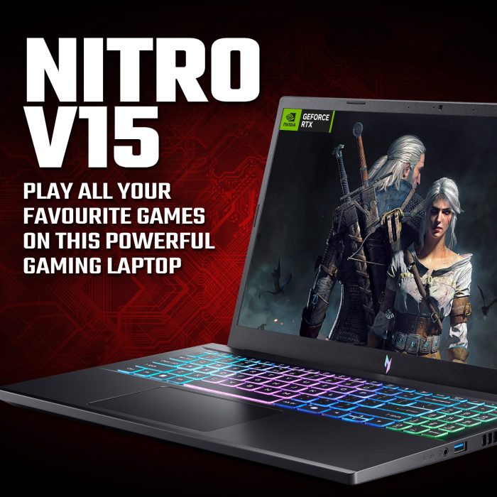 Acer Nitro V 15 | 15.6-inch FHD 180Hz | AMD Ryzen 5 150 | 16GB RAM | 512GB SSD - New - Image 9
