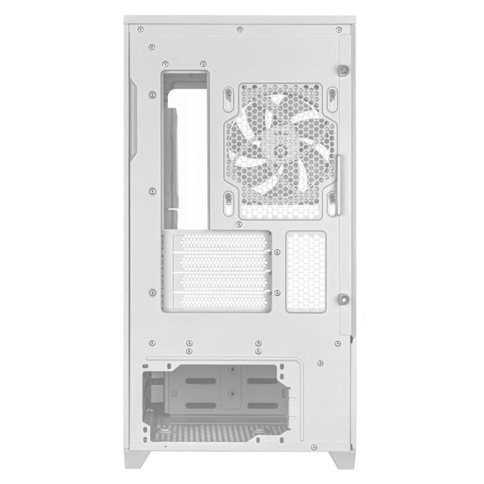 ASUS Prime AP202 ARGB mATX White Chassis - Image 6