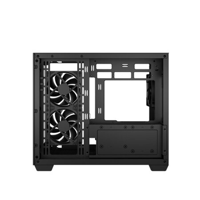Deepcool CG330 3F Panoramic Dual-Chamber Micro-ATX Gaming Chassis - Black - Image 10