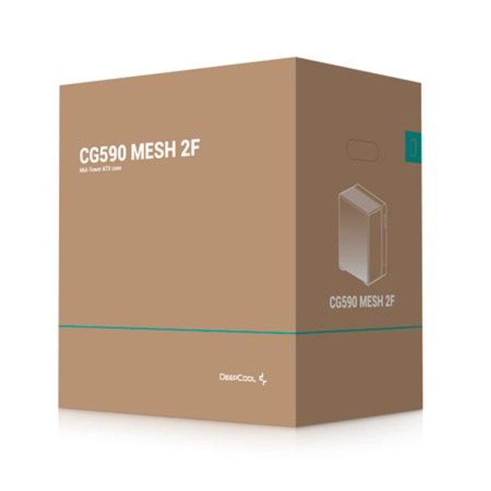 DeepCool CG590 Mesh 2F ATX ARGB Gaming Chassis - Black - Image 13