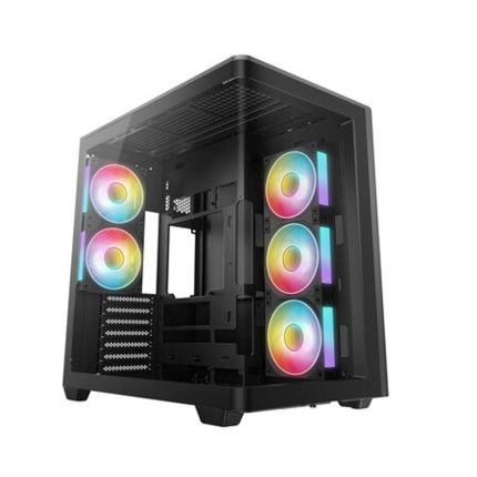 DeepCool CG590U 5F ATX ARGB Gaming Chassis – Black
