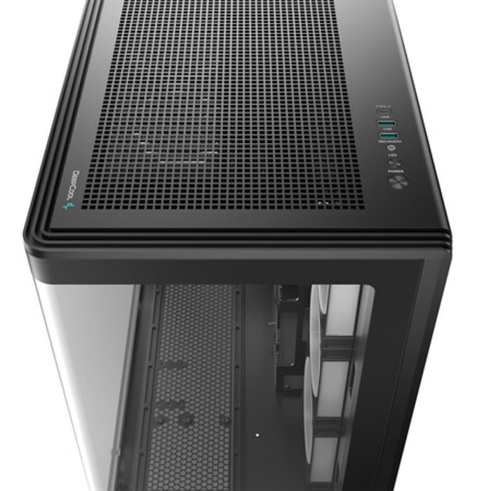 DeepCool CG590U 5F ATX ARGB Gaming Chassis - Black - Image 5