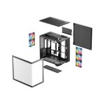 DeepCool CG590U 5F ATX ARGB Gaming Chassis - Black - Image 11