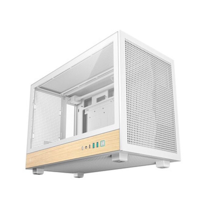 DeepCool CH260 Wood mATX Gaming Chassis White - Image 5
