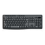 Redragon BK-7367 Full-size Ergonomic Wireless Membrane Office Keyboard – Black