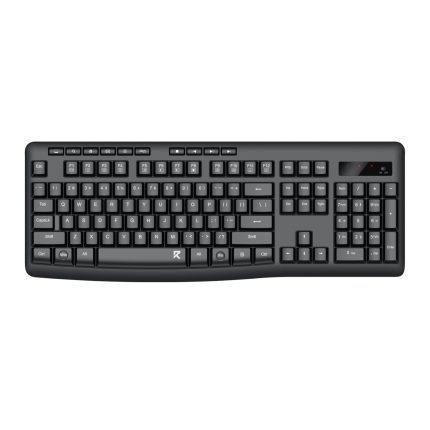 Redragon BK-7367 Full-size Ergonomic Wireless Membrane Office Keyboard – Black