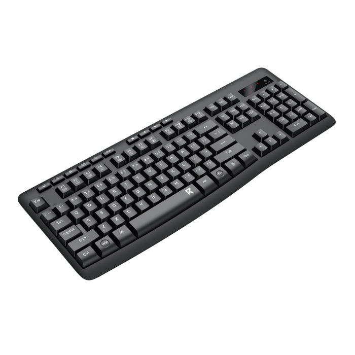 Redragon BK-7367 | Full-Size Ergonomic | 2.4GHz Wireless | Membrane | 104 Keys - New - Image 2