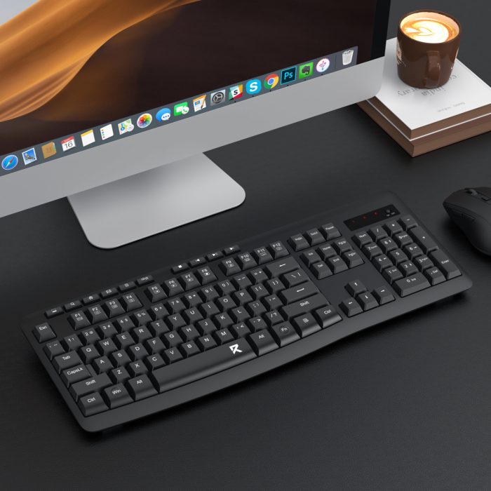 Redragon BK-7367 | Full-Size Ergonomic | 2.4GHz Wireless | Membrane | 104 Keys - New - Image 6