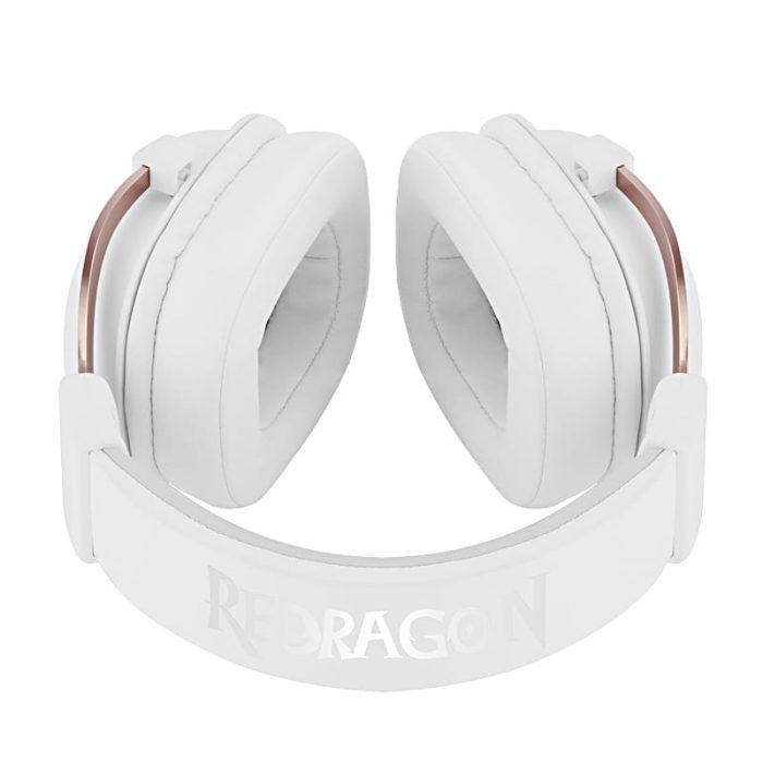 REDRAGON Over-Ear ZEUS 2 USB Gaming Headset - White - Image 4