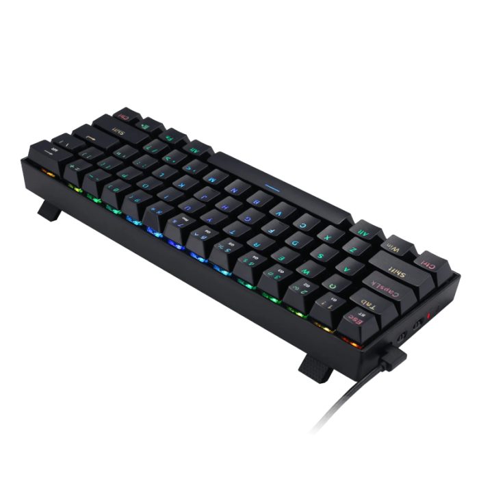 Redragon K530 Draconic PRO | 61-Key 60% Compact | Bluetooth 5.0 & 2.4GHz Wireless | RGB 13 Modes | Hot-Swap Mechanical - New - Image 3