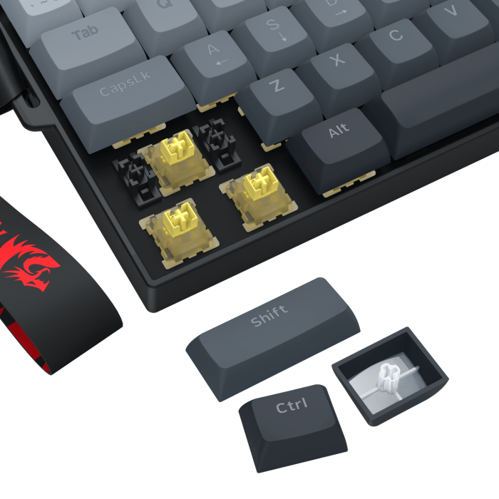 Redragon FIZZ Magnetic+ Wired 60% Gaming Keyboard - Image 7