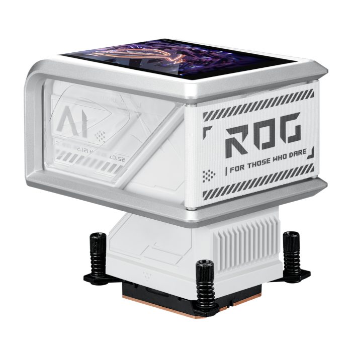 ASUS ROG RYUO IV 360 ARGB Liquid CPU Cooler White Edition - Image 5