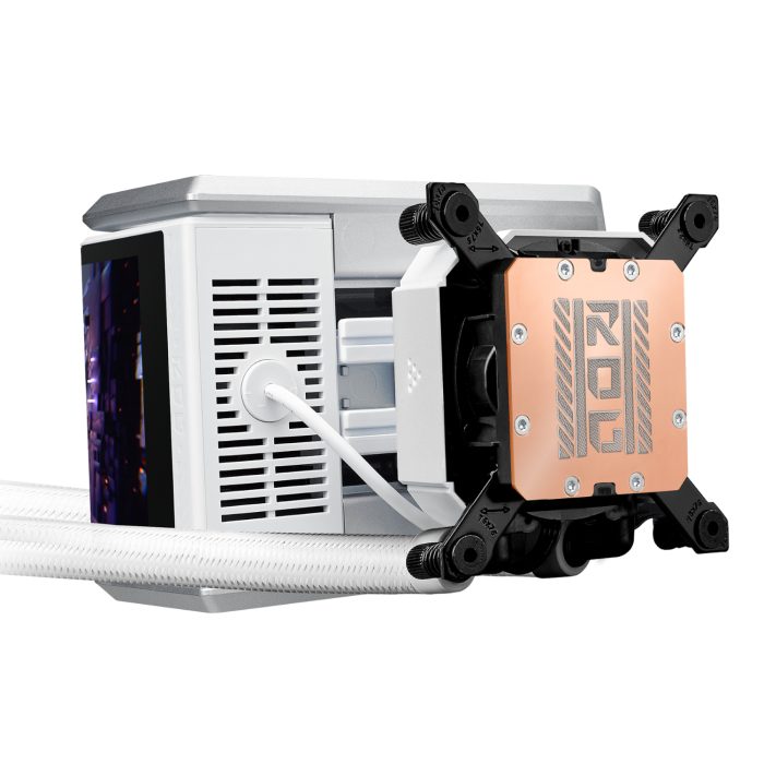 ASUS ROG RYUO IV 360 ARGB Liquid CPU Cooler White Edition - Image 7