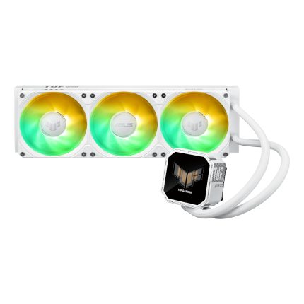 ASUS TUF Gaming LC III 360 ARGB CPU Liquid Cooler – White