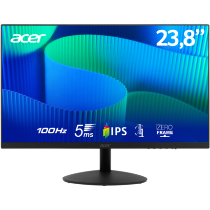 Acer 24-inch IPS FHD Monitor | 1920x1080 Resolution | 120Hz Refresh Rate | IPS Panel - New
