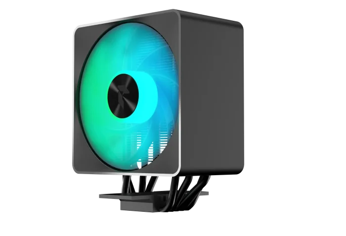 Aerocool APNX AP1-V | ARGB CPU Air Cooler | Up to 245W TDP | LGA 1700/AM5 Compatible | Black Edition - New - Image 6