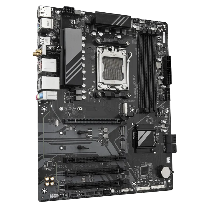 GIGABYTE B650 UD AX | AMD AM5 Socket | DDR5 Support | 3x M.2 | HDMI & DisplayPort - New - Image 3