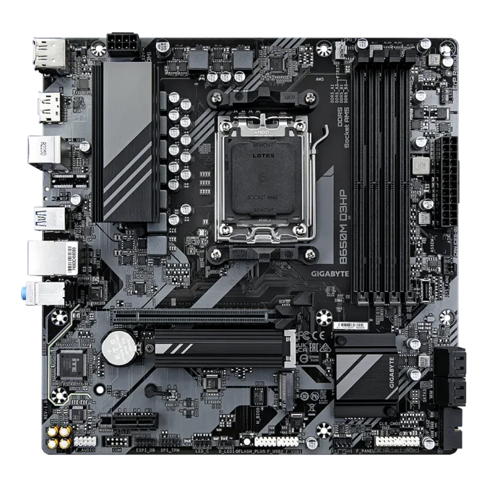 GIGABYTE B650M D3HP | AMD B650 Chipset | AM5 Socket | DDR5 Memory | Dual M.2 NVMe - New - Image 3
