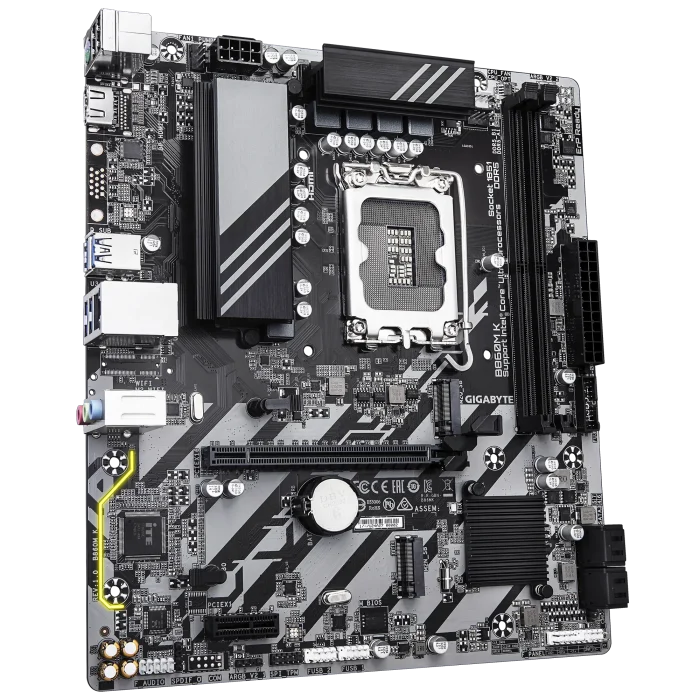 GIGABYTE B860M K | Intel B860 Chipset | LGA 1851 Socket | DDR5 | mATX - New - Image 3