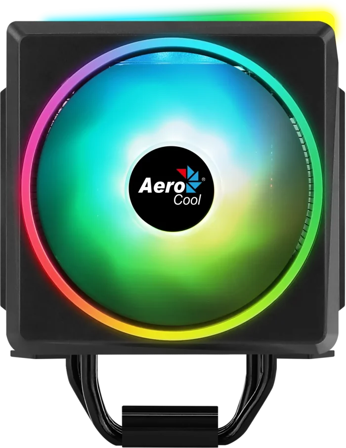 Aerocool Cylon 4F ARGB | CPU Air Cooler | Up to 145W TDP | Aluminum | LGA 1700/1200/115X AM4/AM5 - New - Image 2