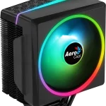 Aerocool Cylon 4F ARGB | CPU Air Cooler | Up to 145W TDP | Aluminum | LGA 1700/1200/115X AM4/AM5 - New