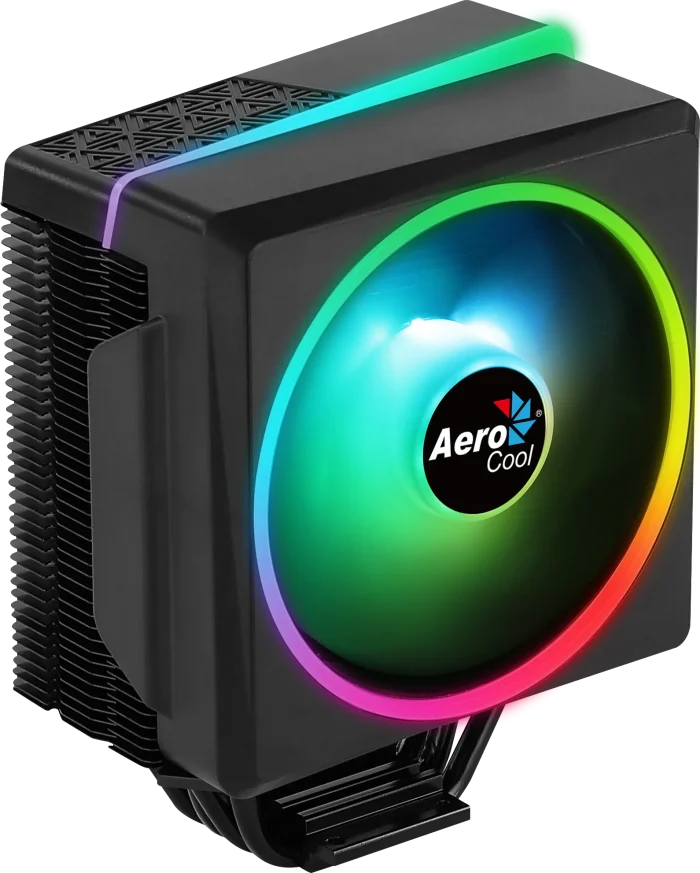 Aerocool Cylon 4F ARGB | CPU Air Cooler | Up to 145W TDP | Aluminum | LGA 1700/1200/115X AM4/AM5 - New - Image 4