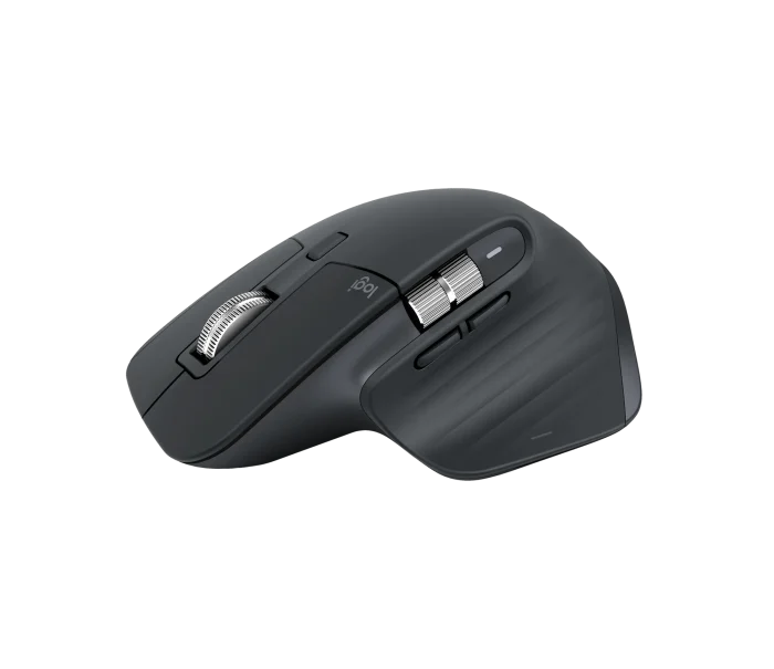 Logitech MX Master 3S Performance Wireless Mouse | 8000 DPI | RF Wireless + Bluetooth | 7 Buttons | Right-Hand - New - Image 6