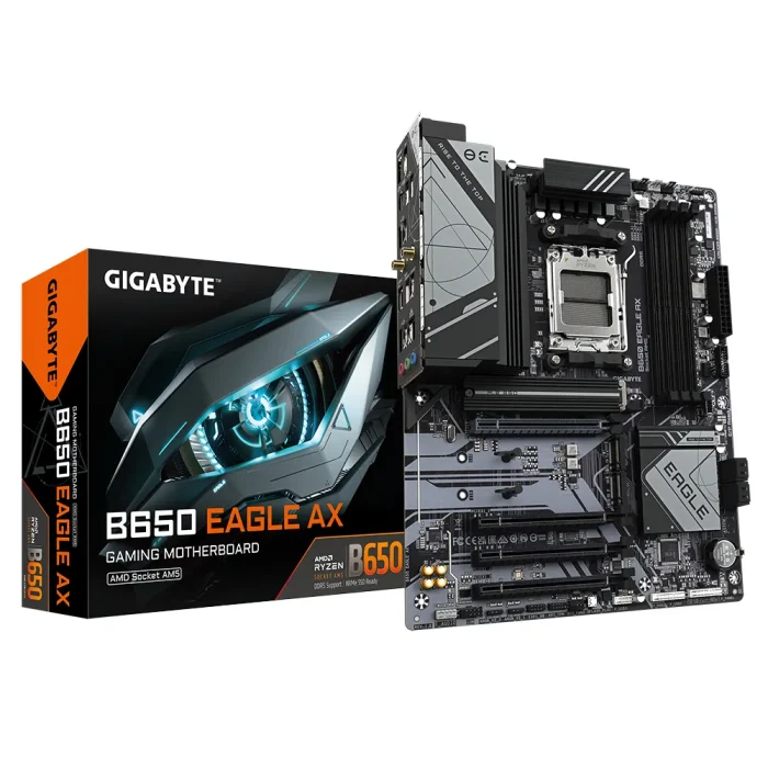 GIGABYTE B650 EAGLE AX | AMD AM5 Socket | DDR5 Up to 7600MHz | Wi-Fi 6E | PCIe 5.0 M.2 - New - Image 5