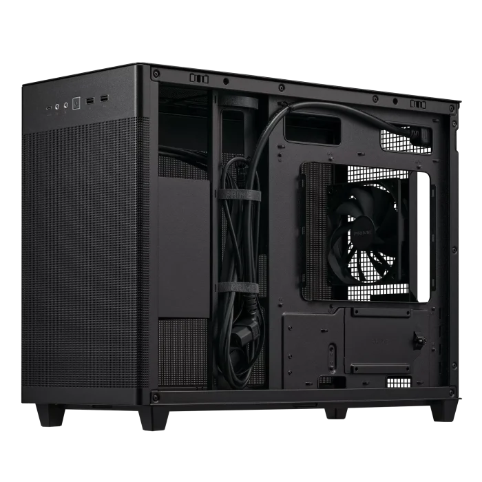 ASUS Prime AP201 | Mini Tower ATX Case | Tempered Glass | 120mm Rear Fan | Micro-ATX / Mini-ITX - New - Image 9