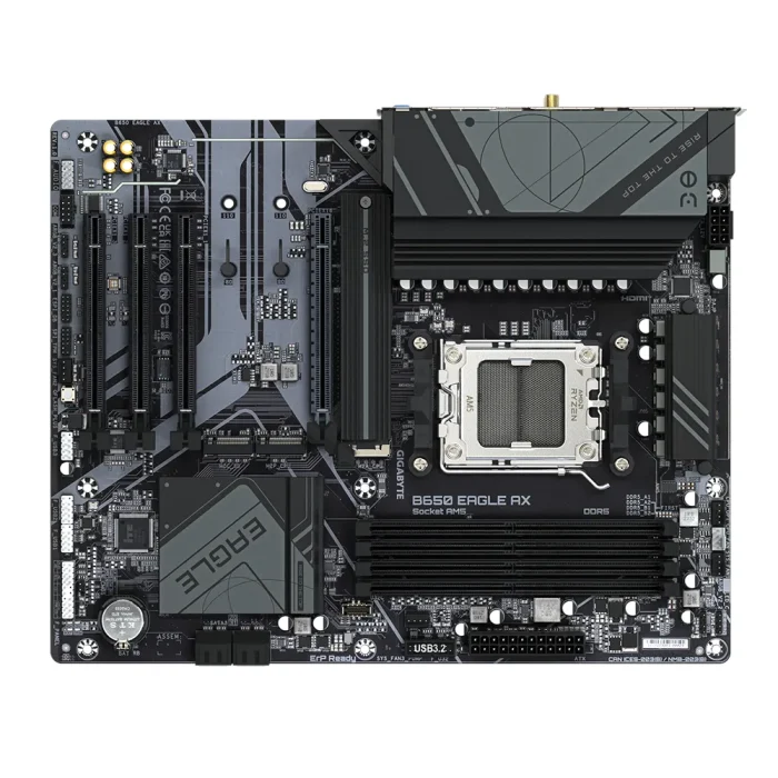 GIGABYTE B650 EAGLE AX | AMD AM5 Socket | DDR5 Up to 7600MHz | Wi-Fi 6E | PCIe 5.0 M.2 - New - Image 6