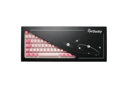 Ducky Keycap Gossamer Pink PBT Double-shot