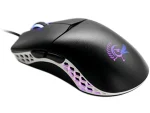 Ducky Mouse Feather Black and White – Huano Blue switches; PixArt sensor; 16000 DPI.