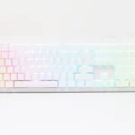 Ducky Zero 6108 | 100% Mechanical Keyboard | RGB Backlit | Wireless USB 2.4GHz & BT | Cherry MX2A Speed Silver - New