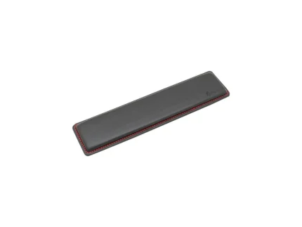 Ducky Leather Wristrest TKL 80% – Soft leather touch and waterproof.