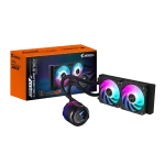 GIGABYTE AORUS WATERFORCE X II 240 | 240mm AIO Liquid Cooler | 2x120mm ARGB Fans | Full-Color LCD Display | Intel & AMD Compatible - New - Image 5