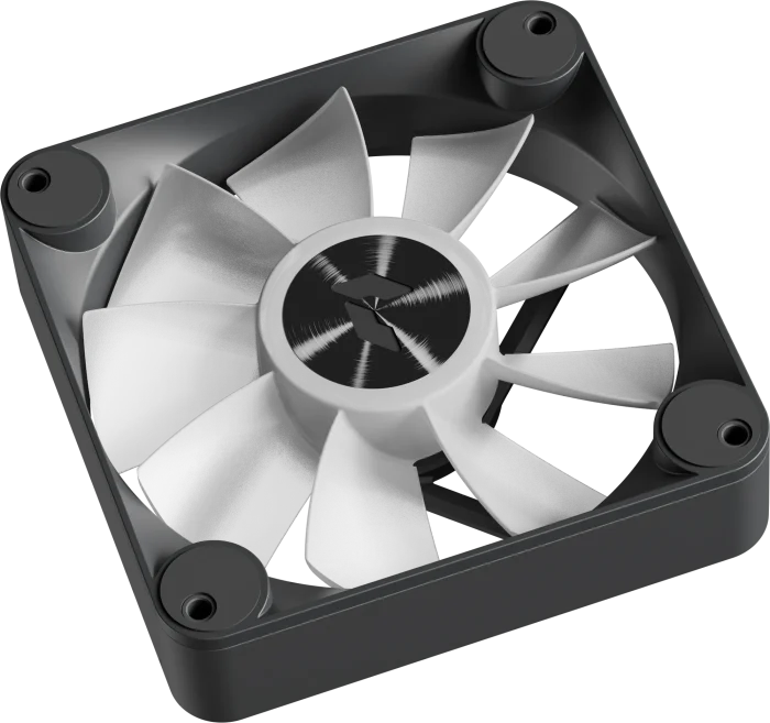 Aerocool APNX FP1-R | 120mm PWM Fan | ARGB Lighting | Black - New - Image 5